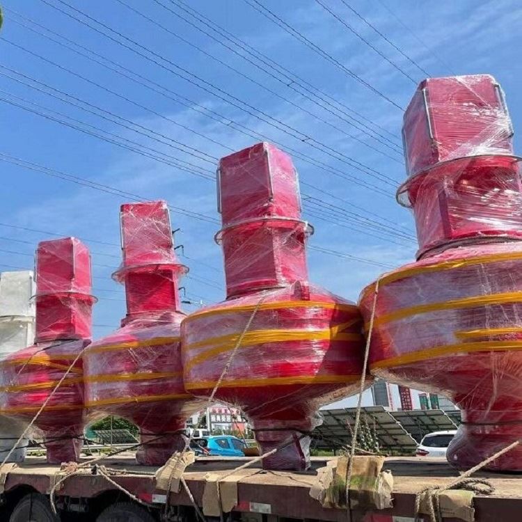 Marine Navigation Buoy With Counterweight